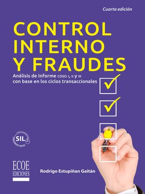 cover image of Control interno y fraudes--4ta edición